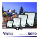 Прожектор LED Violux NORD-S 20W SMD 6000K 1700lm IP65 с датчиком движения ( 400062 )