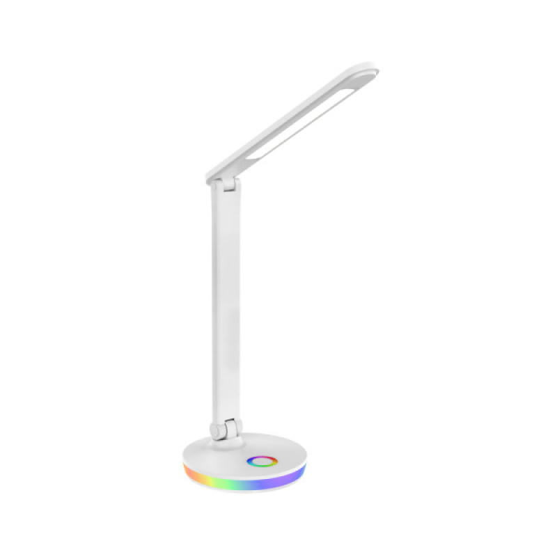 Настільна лампа Goldlux 325037 Neptun Led 1x7W 4000K+RGB 450Lm IP20 Біла