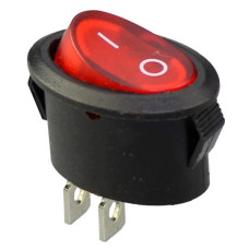 Переключатель TNSy KCD1-9-101 R/B овальный красный (TNSy5500757)