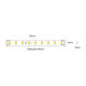 LED лента COLORS 90-2835-24V-IP20 4,3W 925Lm 4000K 5м (D890-24V-10mm-NW)