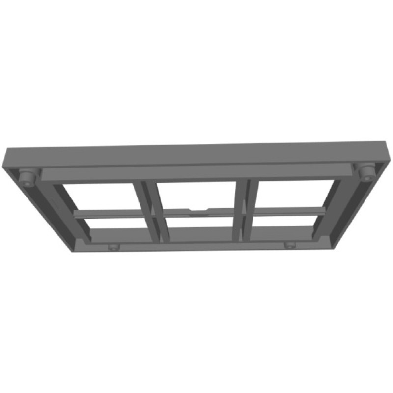 Рамка для напольной коробки Kopos 8595568930781 PP 80/45/6 для 6-ти приборов