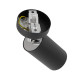 Світильник поворотний, спот Nowodvorski 6018 Eye Spot GU10 1x10W IP20 чорний