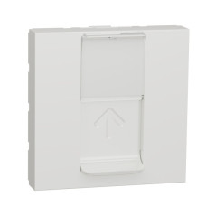Центральная плата Schneider Electric Unica New NU946118 RJ45 2м белая