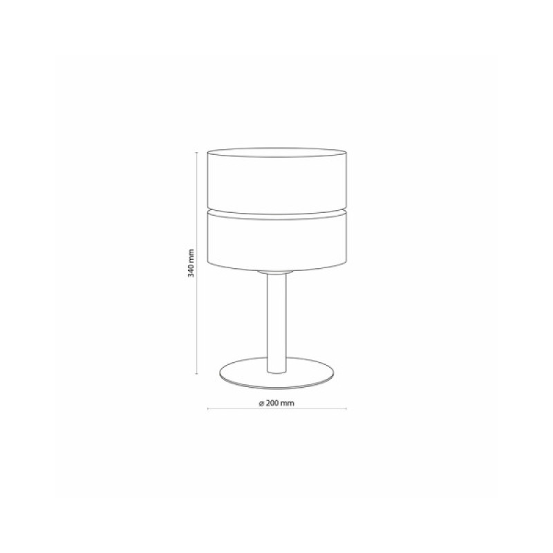 Настільна лампа Tk Lighting 5596 Eco E27 1x15W IP20