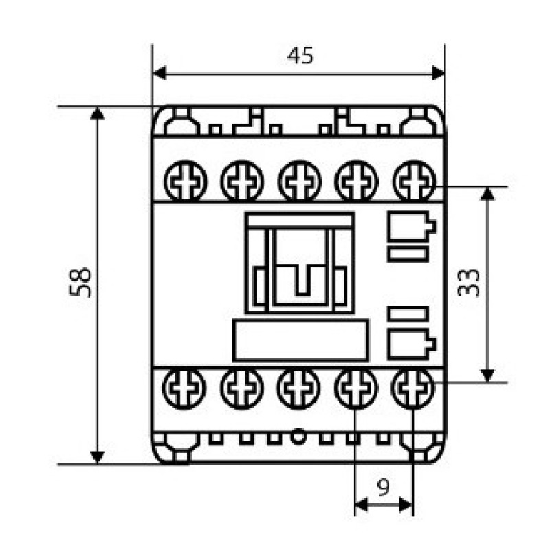 Мініконтактор Аско-Укрем ПМ 0-16-10 B7 24В LC1-K1610 (A0040010135)