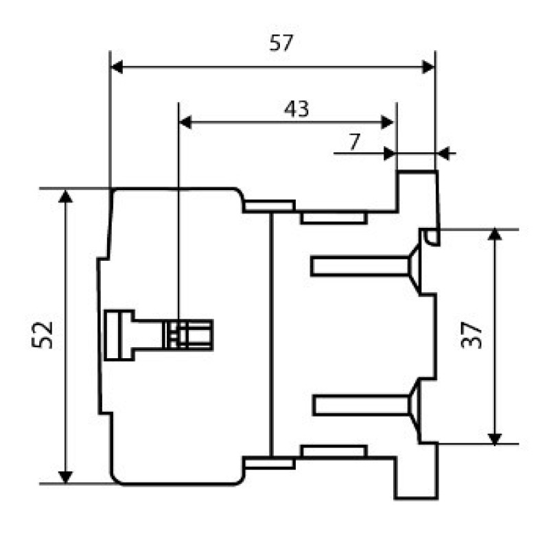 Мініконтактор Аско-Укрем ПМ 0-16-10 B7 24В LC1-K1610 (A0040010135)