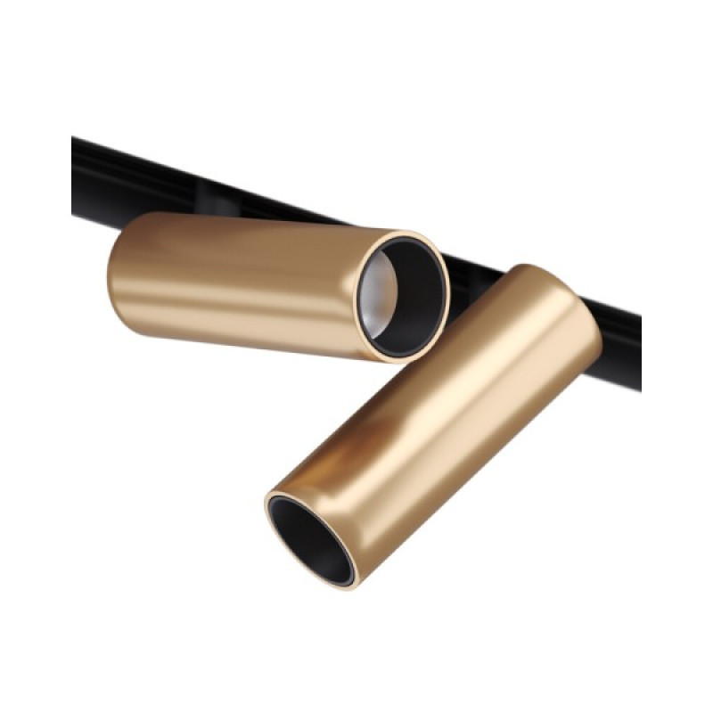 Магнітний трековий світильник Kloodi KDMG-SPOT35 2x7W 3K GD LED 1120Lm IP20 золотий