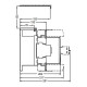 Контактор Schrack LSDE305F 220-240В AC 2НО+2НЗ 160кВт 330А 3P размер 10