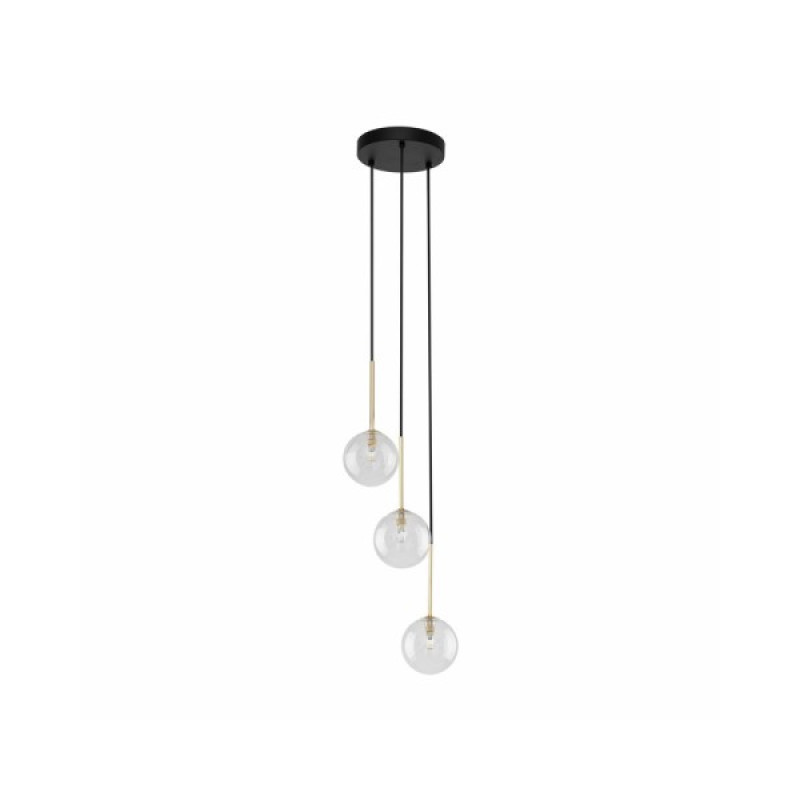 Підвісний світильник, люстра TK Lighting 5942 Nilos G9 3x6W IP20 Чорний