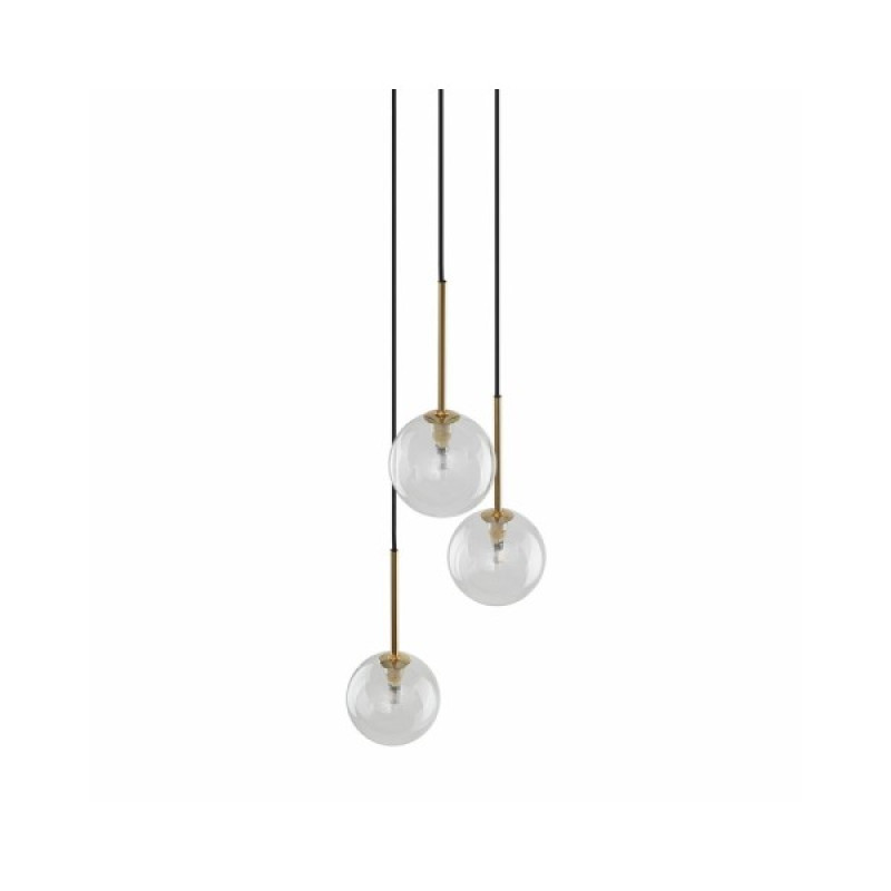 Підвісний світильник, люстра TK Lighting 5942 Nilos G9 3x6W IP20 Чорний