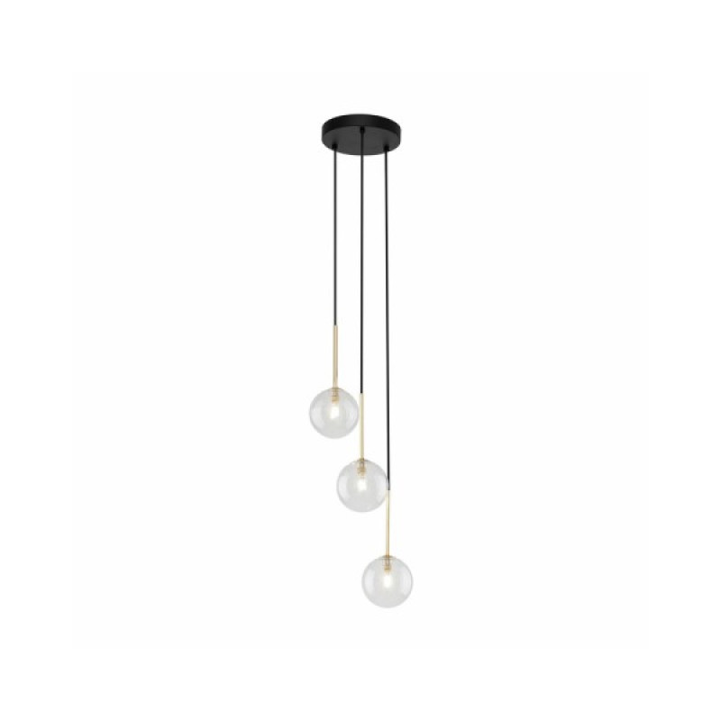 Підвісний світильник, люстра TK Lighting 5942 Nilos G9 3x6W IP20 Чорний