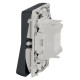 Двоклавішний кнопковий вимикач Schneider Electric MUR35228 з підсвічуванням IP55 (чорний)