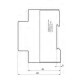 Контактор 40А 4НО 230В AC, Schrack