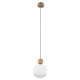 Підвісний світильник, люстра TK Lighting 11049 Ballo E14 1x10W IP20 бежевий