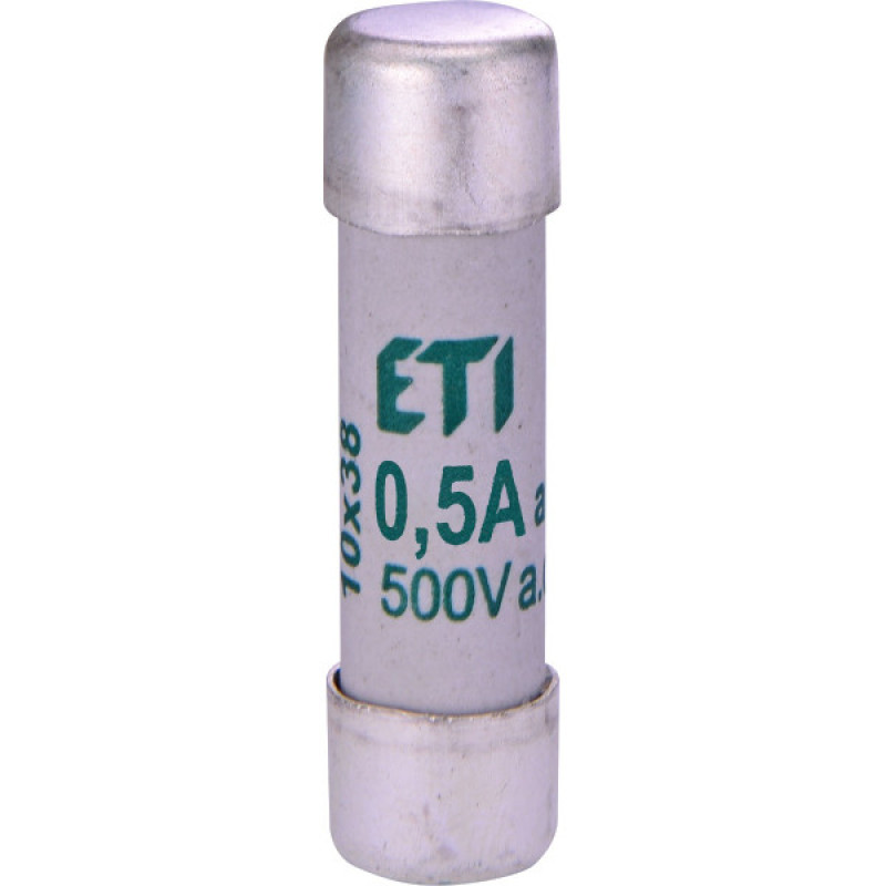 Предохранитель ETI 002621017 CH 10X38 aM 0.5A 500V
