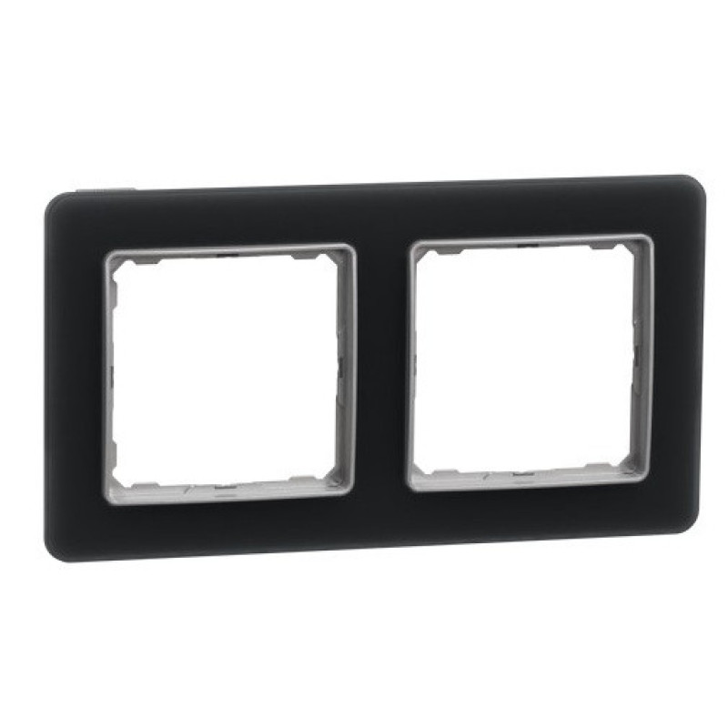 Рамка 2-постовая Schneider Electric Sedna Elements искусственное матовое стекло SDD362802