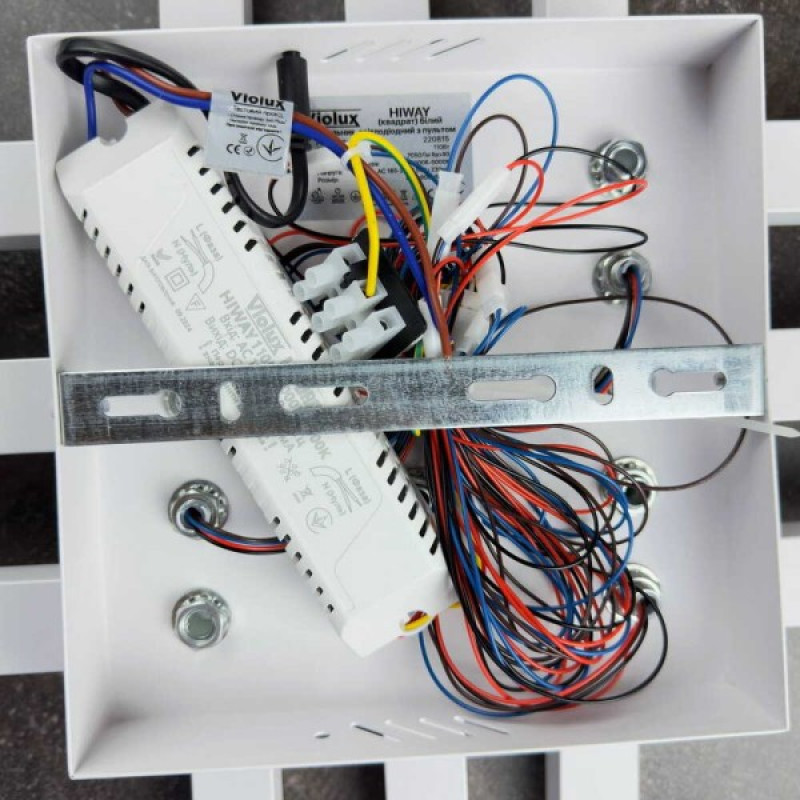 Светильник LED smart HIWAY+пульт квадрат 110W 3000-5000K IP20 белый ( 220815 )