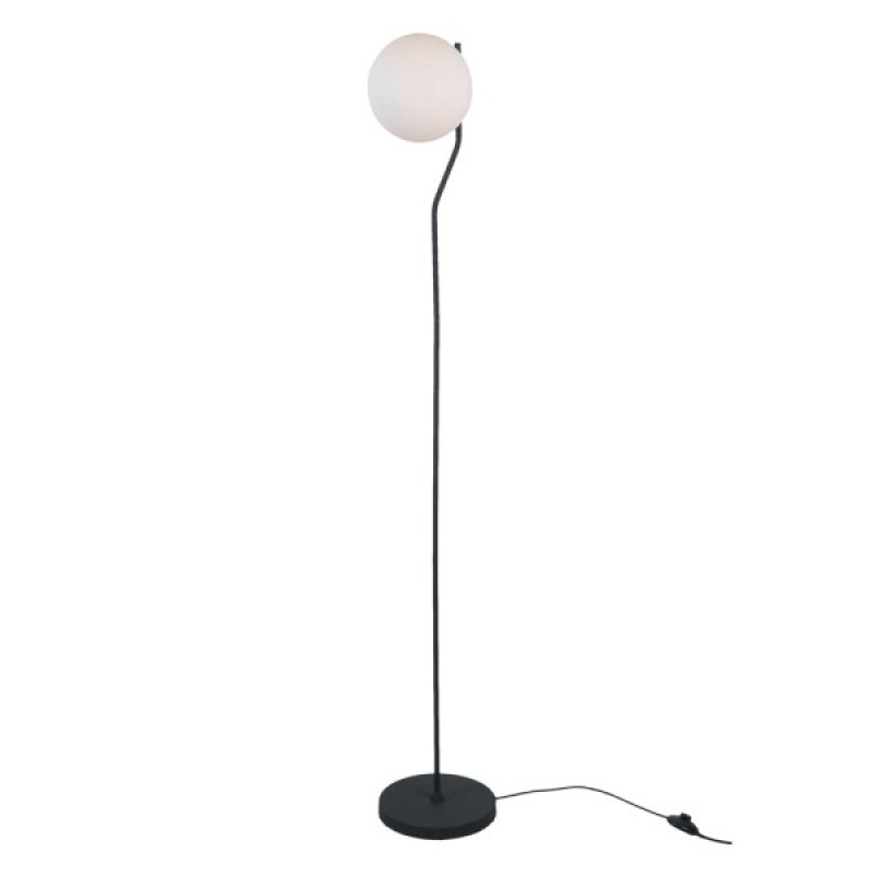 Торшер Italux FL-3300-1-BK Carimi E27 1x5W IP20 черный