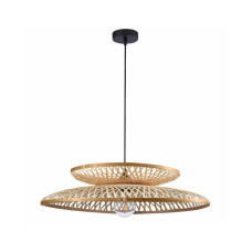 Люстра в стиле бохо, подвесной светильник Goldlux 329103 Bali E27 1x20W IP20 бежевая