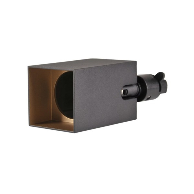 Трековый светильник Goldlux 3321756 Square GU10 1x10W IP20 черный