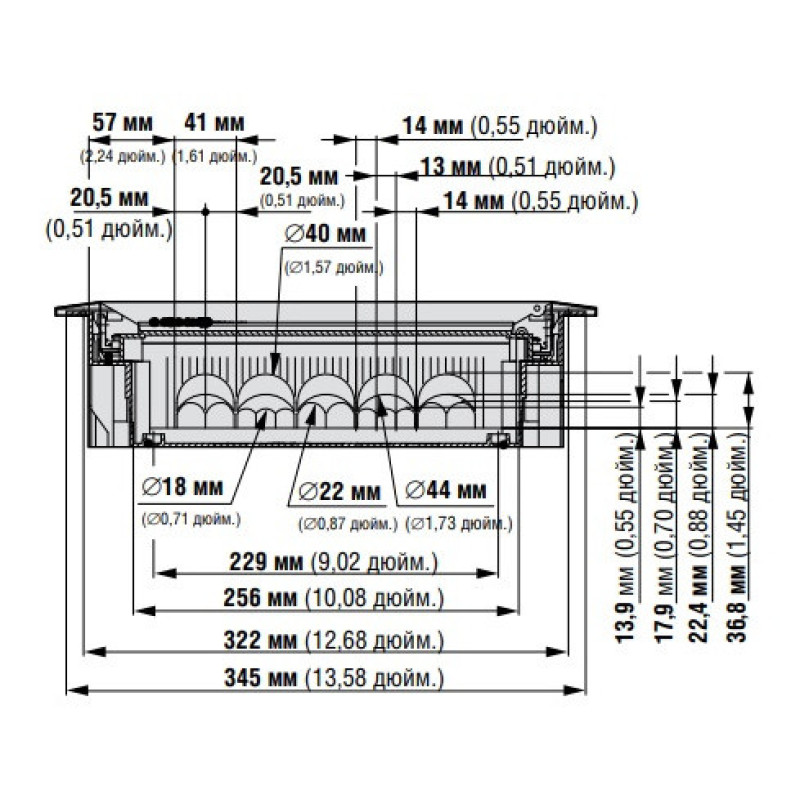 Щит Eaton Moeller KLV-48UPS-F