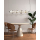 Підвісний світильник, люстра TK Lighting 18217 Elva LED 1x30W 3000K 3642Lm IP20 димчастий