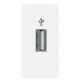 Розетка USB Schneider Electric NU342918 для передачи данных 1М (белый)