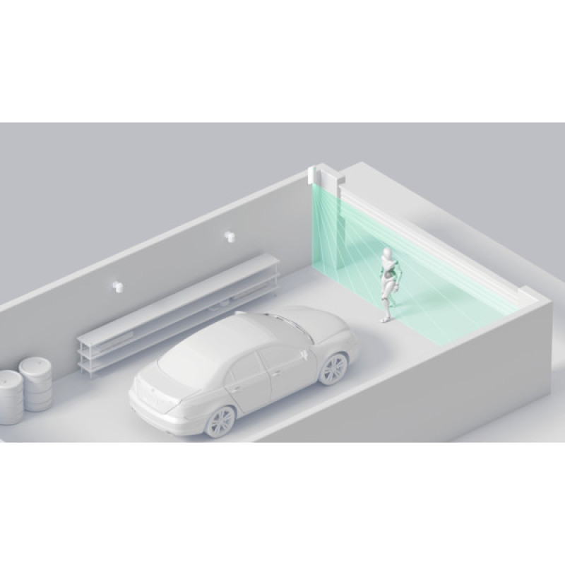 Беспроводной датчик выявления движения Ajax 12972 Motion Protect Curtain «штора» (белый)