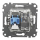Конечная TV-розетка Schneider Electric Sedna Design & Elements + RJ45 кат. 6 UTP белая SDD111469T
