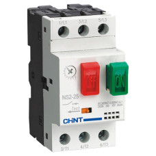 Автомат захисту двигуна Chint NS2-25 6-10A (495081)