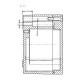 Пустая металлическая распаечная коробка Spelsberg AL 2212-8 (sp15001001) IP66