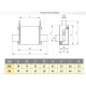 Запобіжник ETI 004721246 M000/63A/690V-gS (100kA)