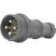 Трифазна вилка E.Next e.plug.rubber.070.32 (4P) 32А