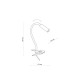 Настольная лампа TK Lighting 16025 Lagos G9 1x6W IP20 Черная