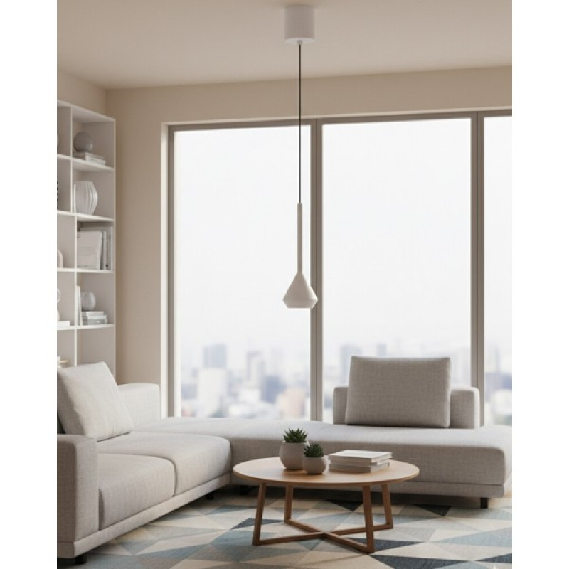 Подвесной светильник, люстра Kloodi PE-BONNY195 5W 3K 24D WH LED 350Lm IP20 белый