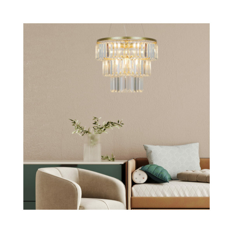 Люстра Zuma Line P17127-4-1GD Tifanny E14 4x40W IP20