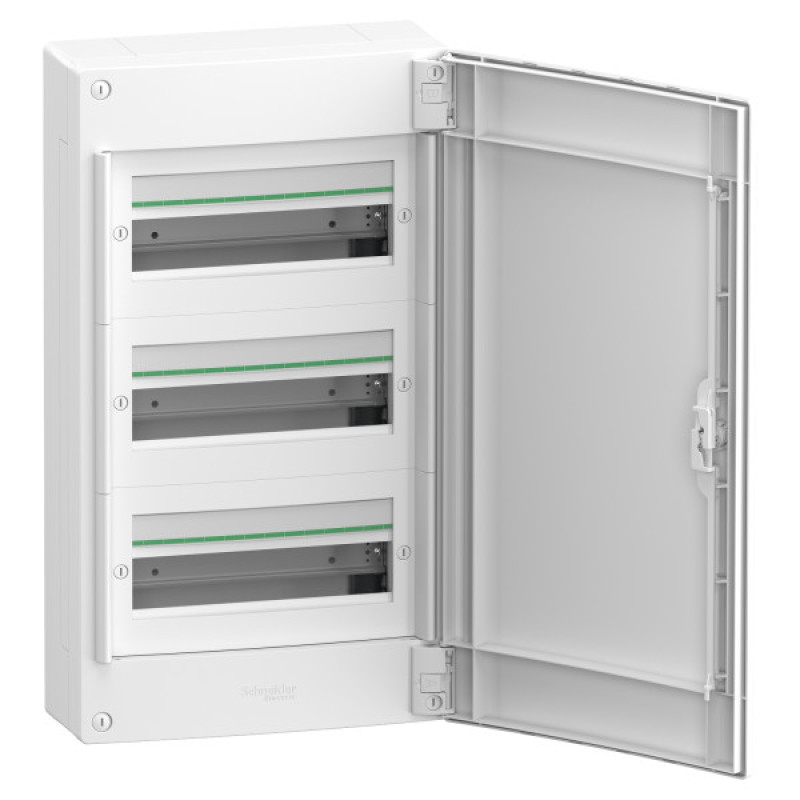Навесной щит Schneider Electric PrismaSeT XS LVSXQ313 3 ряда 39М белые двери
