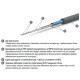Нагрівальний кабель ZUBR DC CABLE 17/1340Вт