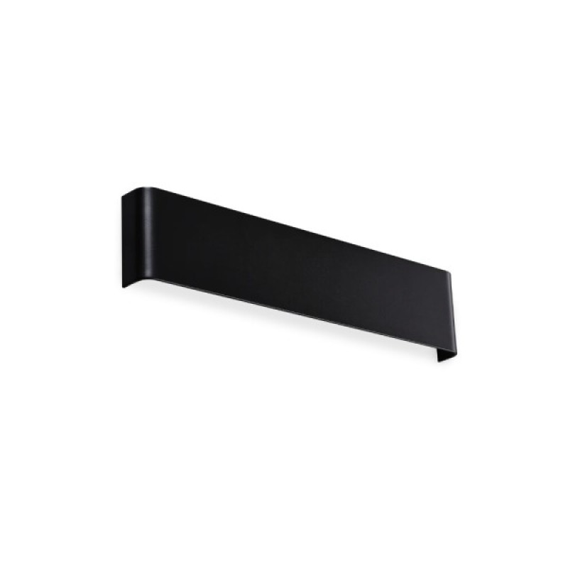 Бра, настенный светильник Ideal Lux 345208 Delta AP D041 Led 1x14W 4000K 1650Lm IP20 Черный