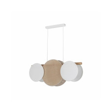 Люстра TK Lighting 10005 Pulse E27 3x15W IP20 бежевая