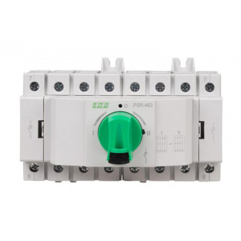 Переключатель F&F PSR-463 4P I-0-II 63A