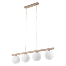Подвесной светильник, люстра TK Lighting 11080 Virlo E14 4x10W IP20 бежевый