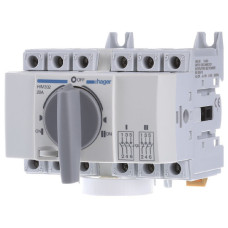 Переключатель Hager HIM302 I-0-II 20А 400/690В 3P 5м