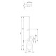 Подвесной светильник, люстра Pikart 35393-2 Burgeon 7 E14 1x60W IP20 бирюзовый