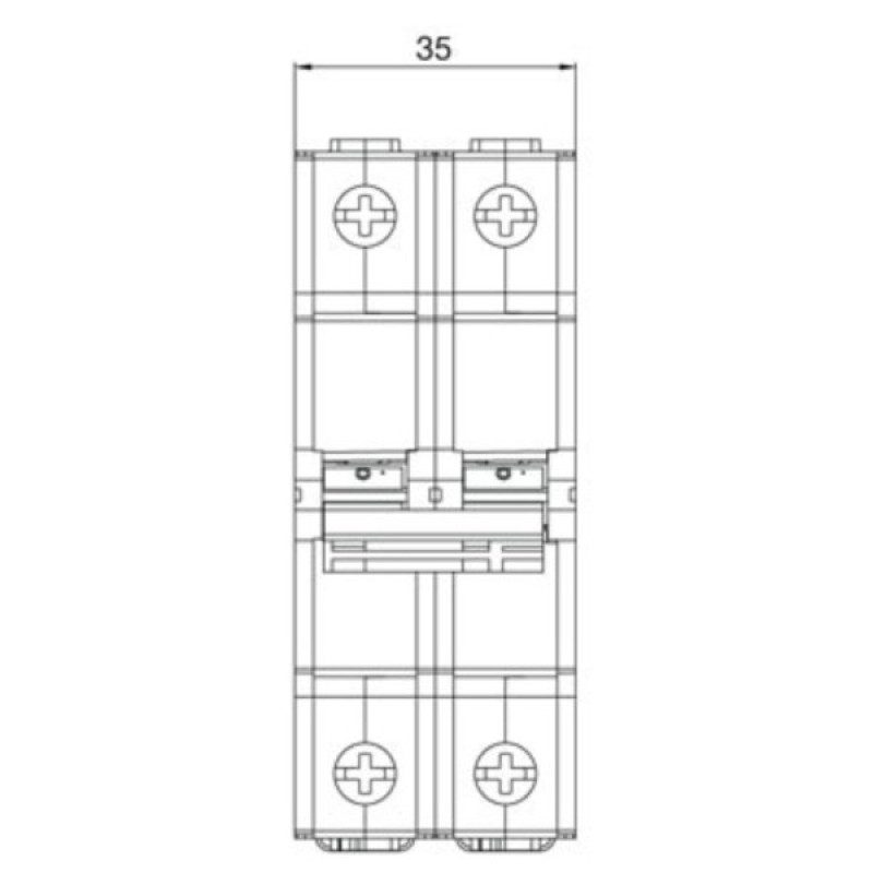 Автоматический выключатель ABB BASIC M 2Р 25А 4,5kA