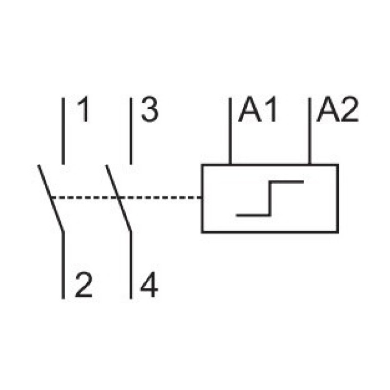 Імпульсне реле ETI 002464103 RBS 220-20 230V AC 20A (2НО AC1)