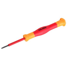 Прецизионная диэлектрическая отвертка Tolsen (V31418) Premium VDE 1.8х0.30х50мм