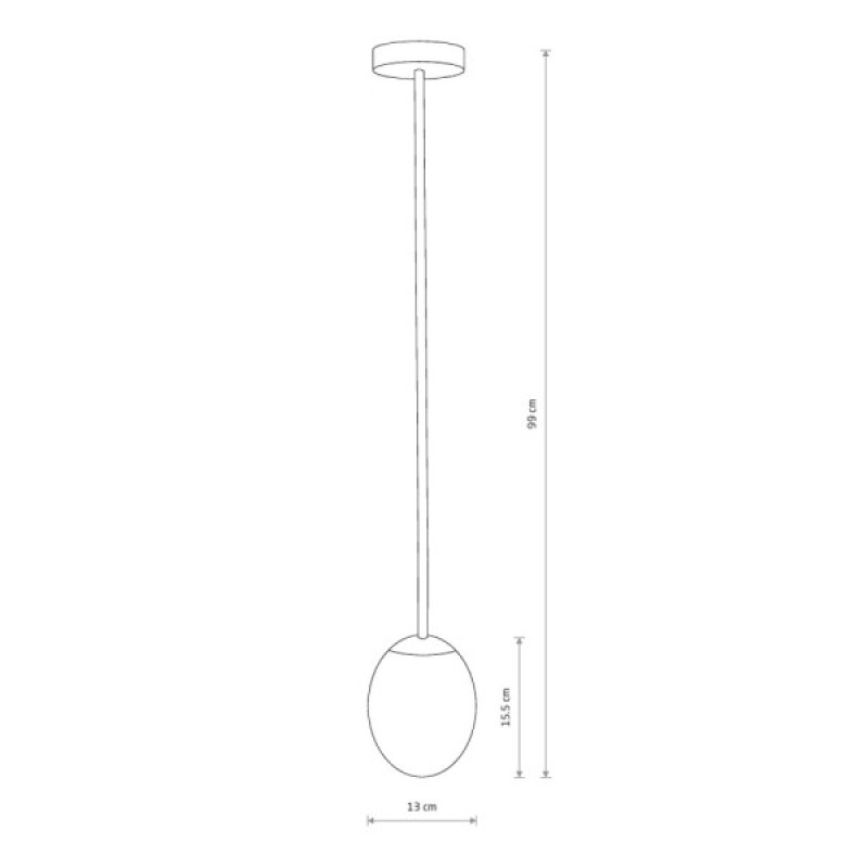 Люстра Nowodvorski 8124 Ice Egg G9 1x10W IP44 чорна