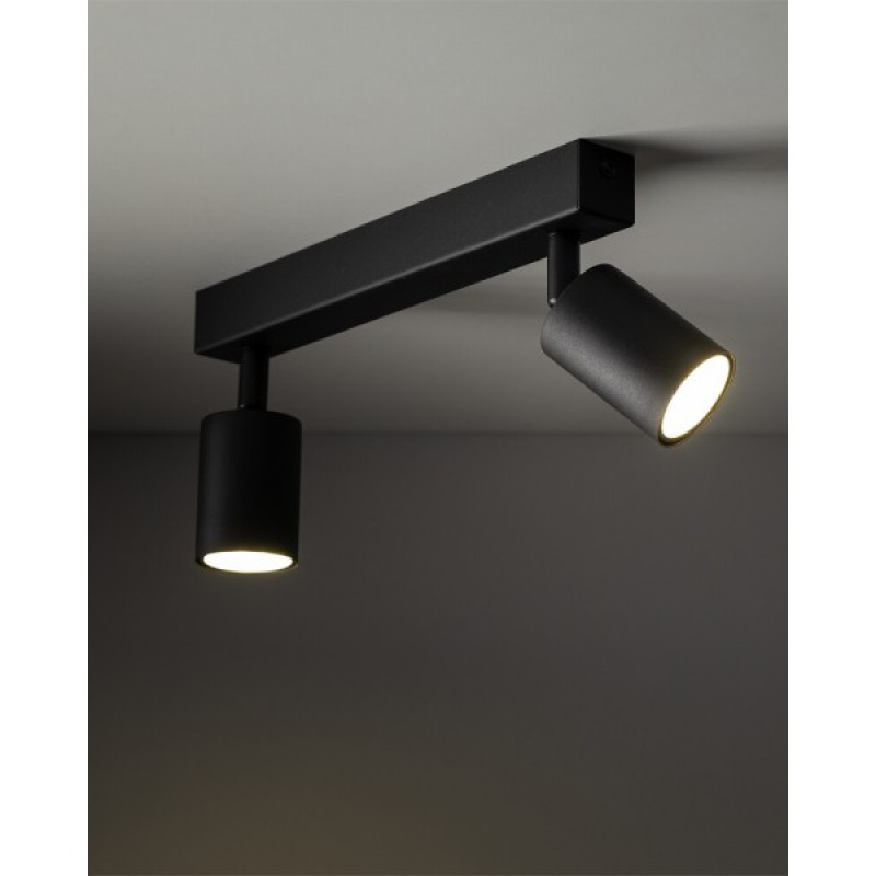 Светильник поворотный, спот TK Lighting 10790 Nex GU10 2x10W IP20 черный