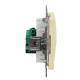 Компьютерная розетка Schneider Electric Sedna Design & Elements RJ45 кат. 5е UTP береза SDD180451